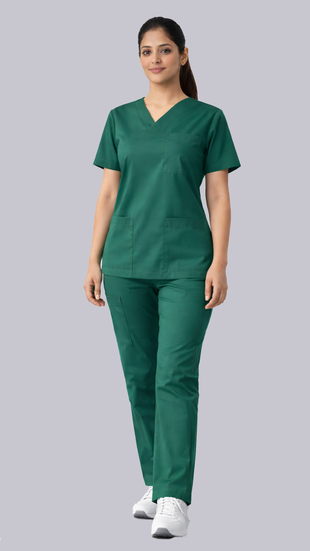 Women's Kinetiq 4-Way Scrubs - Dark Green