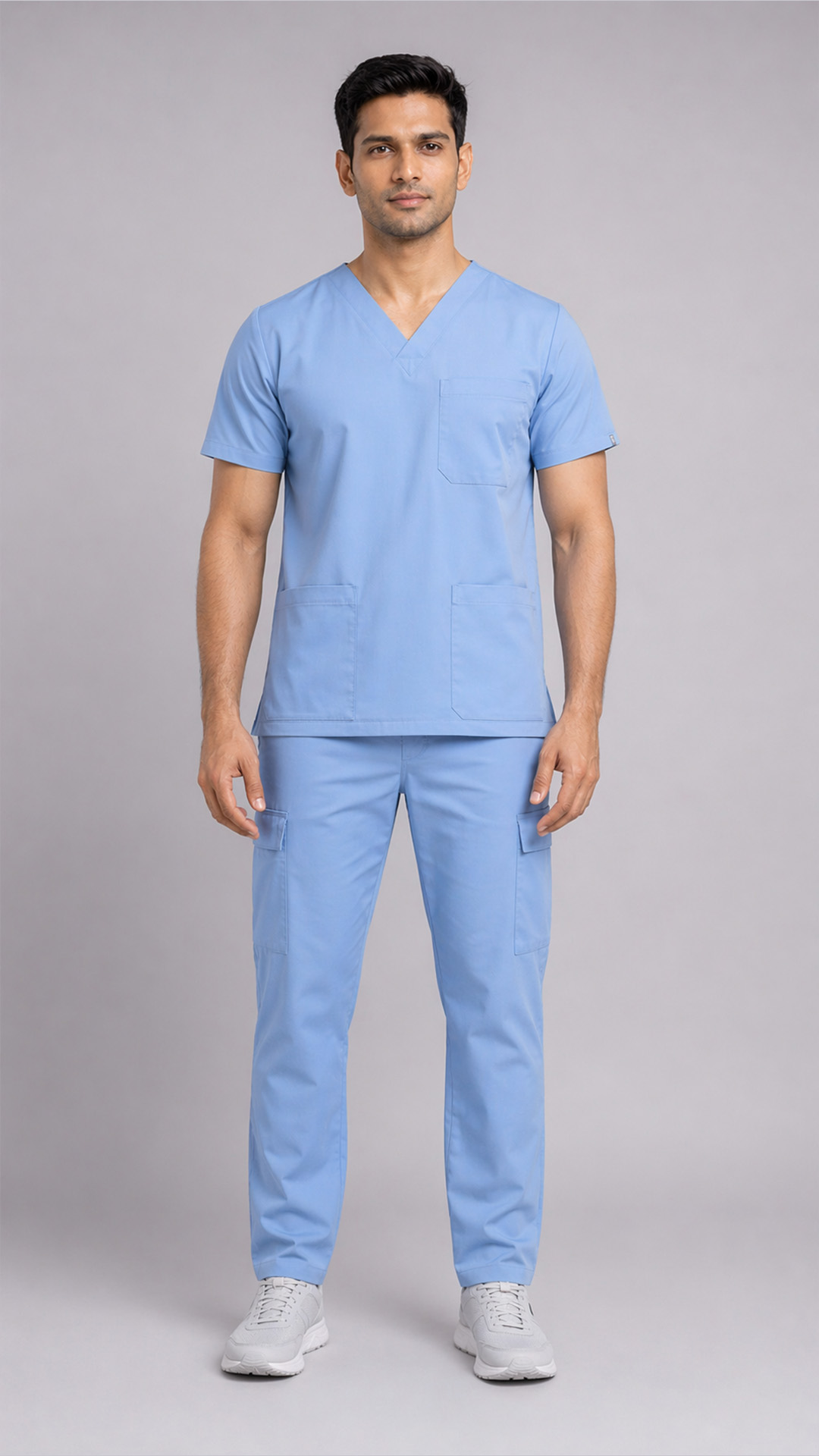 Men's Kinetiq 4-Way Scrubs - Light Blue