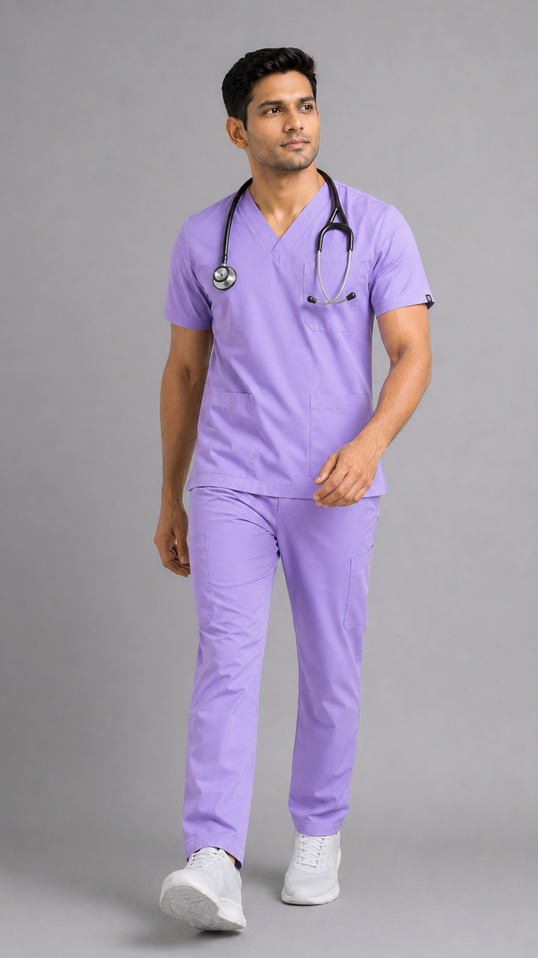 Men's Kinetiq 4-Way Scrubs - Purple
