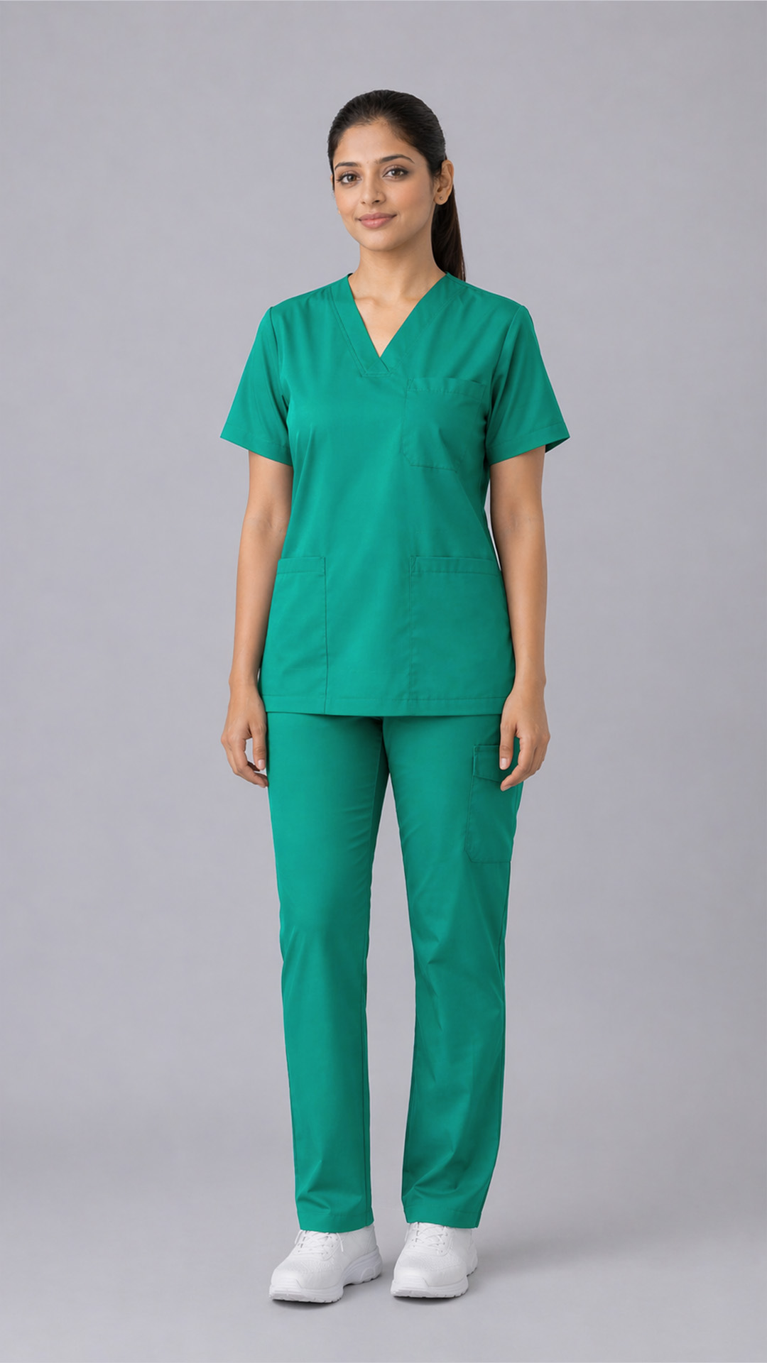 Women's Kinetiq 4-Way Scrubs - Vibrant Green