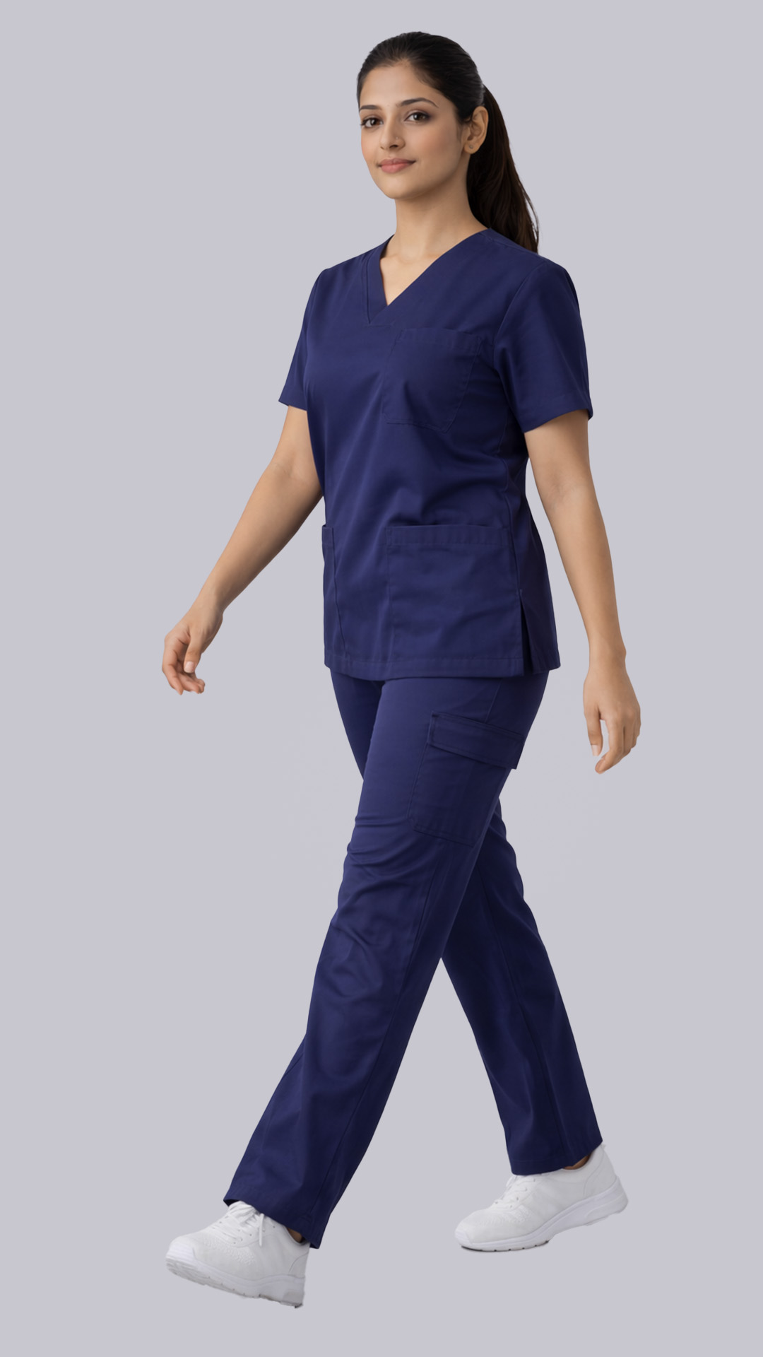 Women's Kinetiq 4-Way Scrubs - Navy